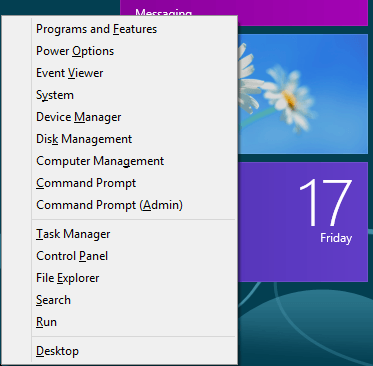 Windows 8 ทางลัด