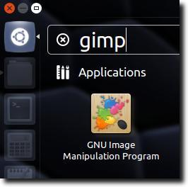 เปิด GIMP
