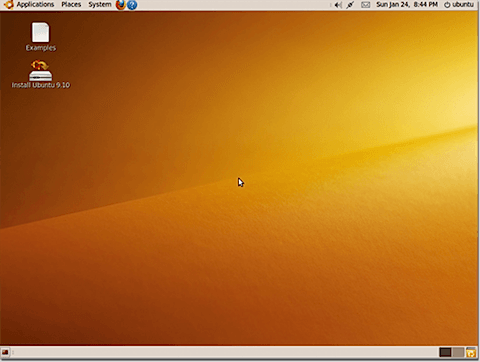 Ubuntu Desktop - Linux สด