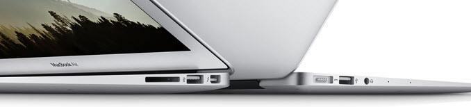 MacBook Air 13in พอร์ต
