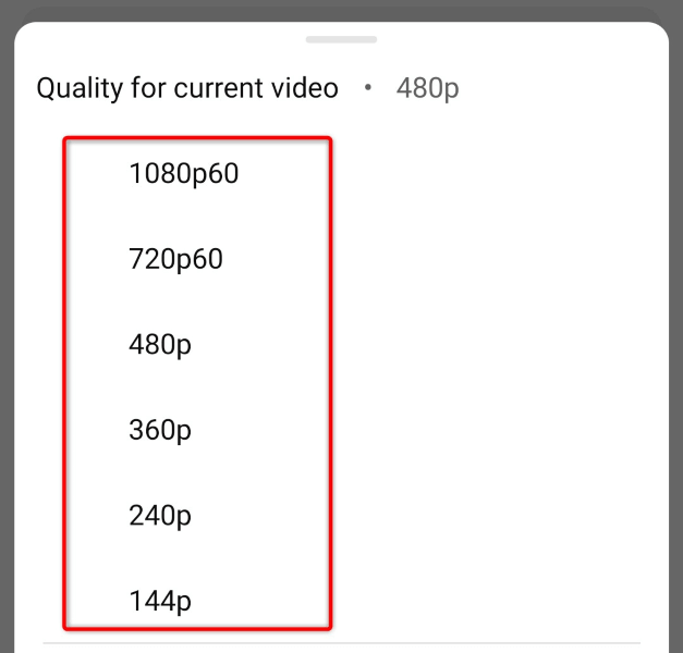 เปลี่ยนคุณภาพการเล่นวิดีโอ YouTube ของคุณด้วยตนเอง 2